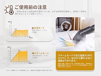 solemood カーペットクリーナー Amazon | 【100℃高温蒸気×16000Pa超強吸引力】SOLEMOOD